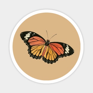 Vintage butterflies Pattern Magnet